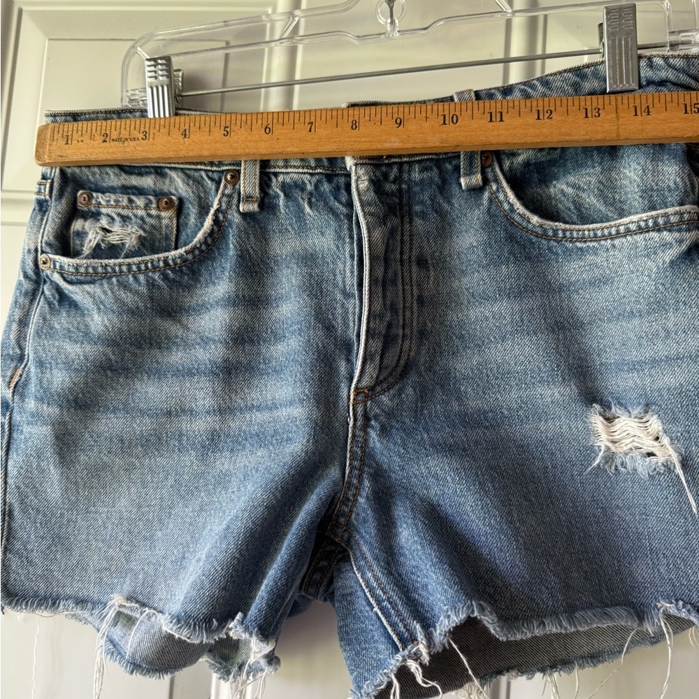 Rag & Bone Dre Low Rise Denim Shorts - Picture 7 of 8